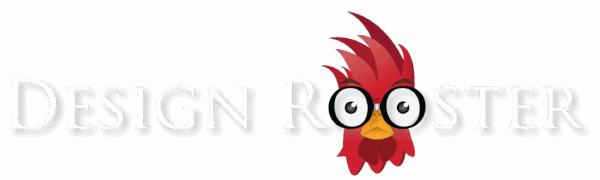DesignRoosterLogoWhite